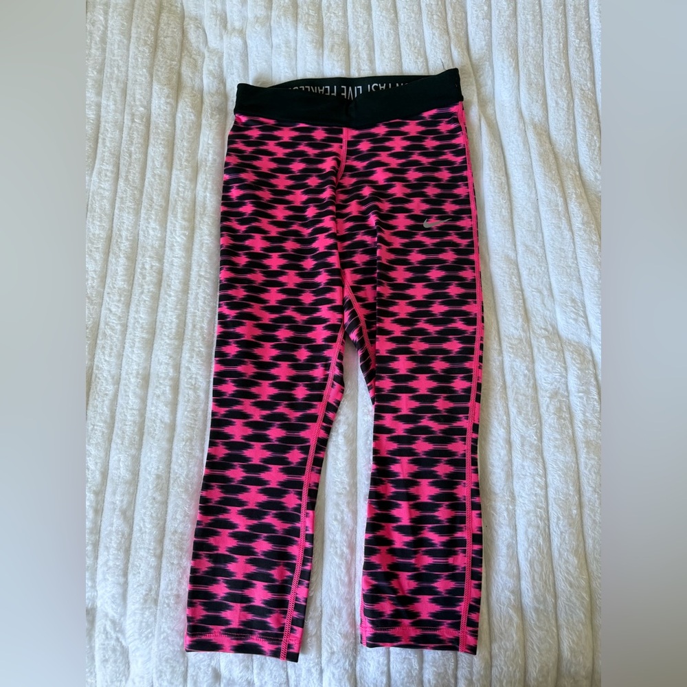 Nike Dri-Fit Relay Running Capri Leggings XS